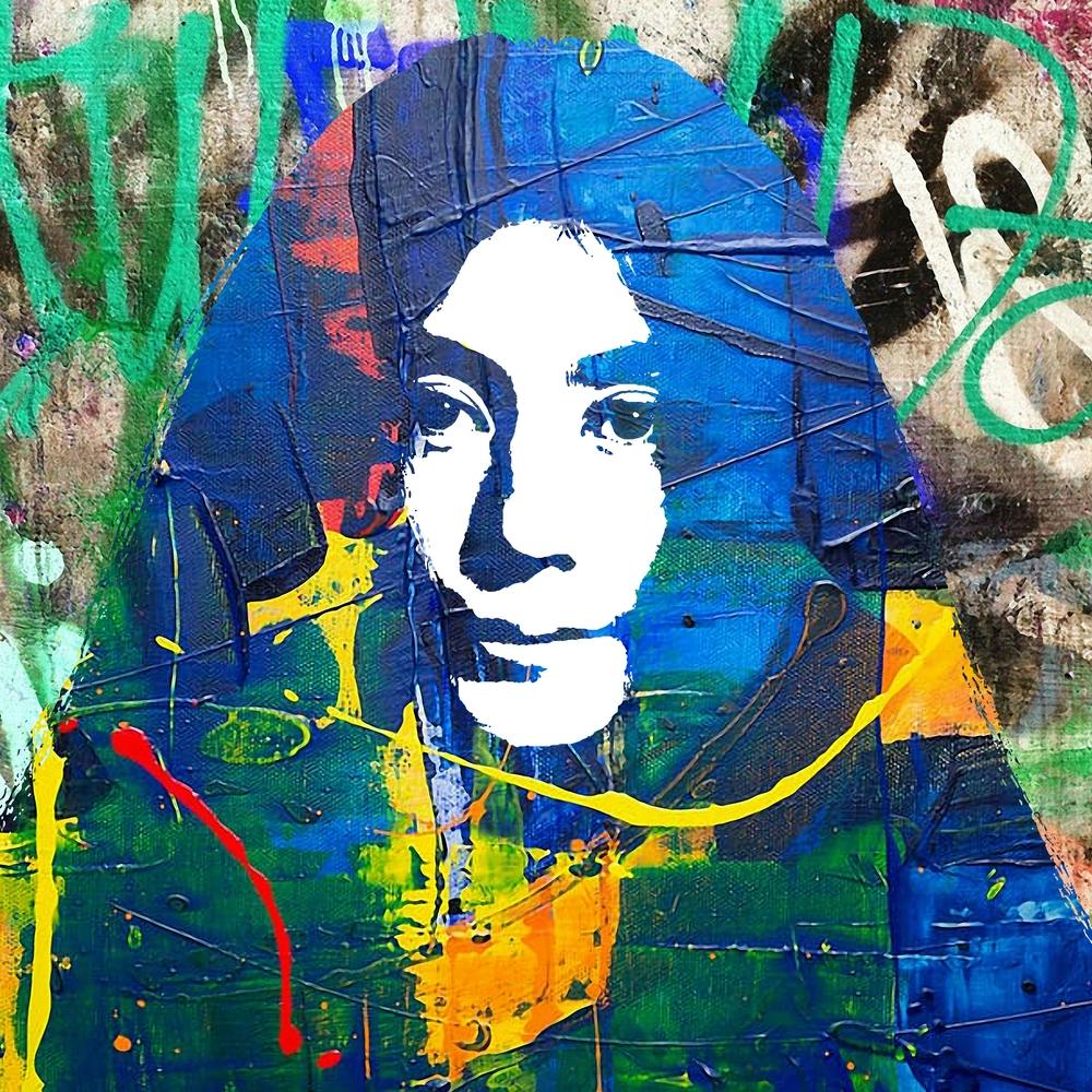 Yoko Ono Pop Art Square