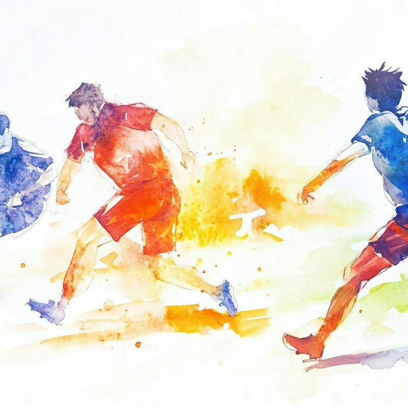 Soccer Players In Action 7