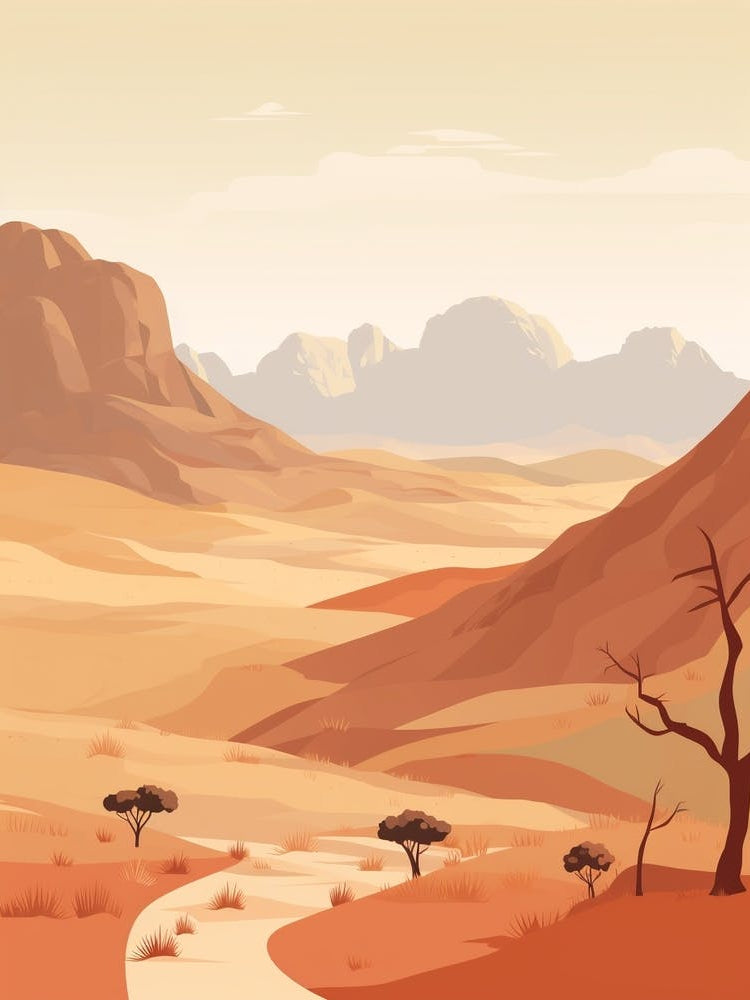 Larapinta Trail Australia 1 Hiking Trail Landscape