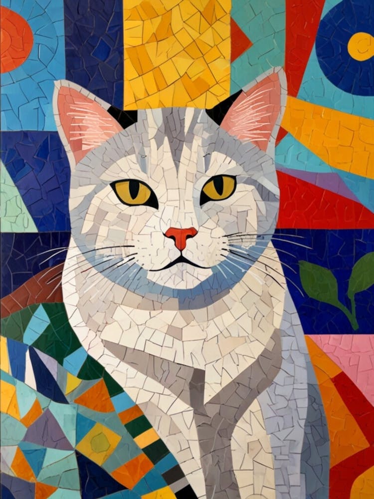 Mosaic Cat 16