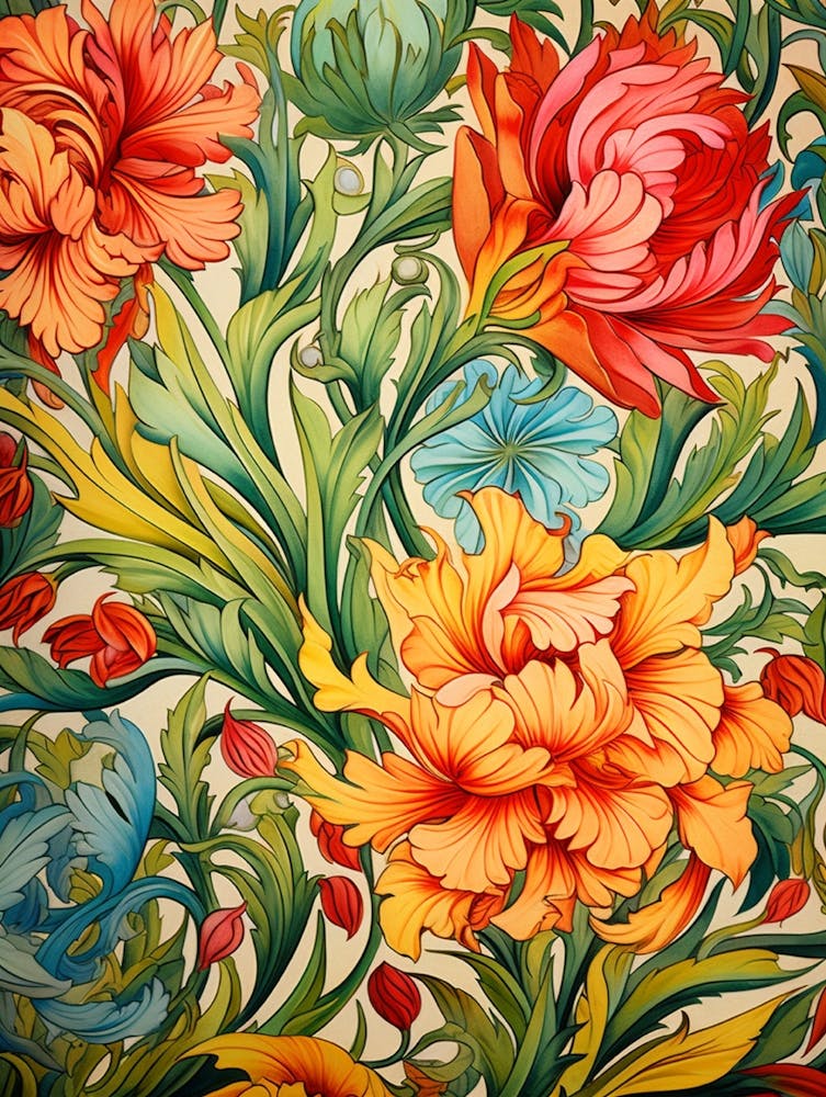 Floral Wallpaper Pattern 10