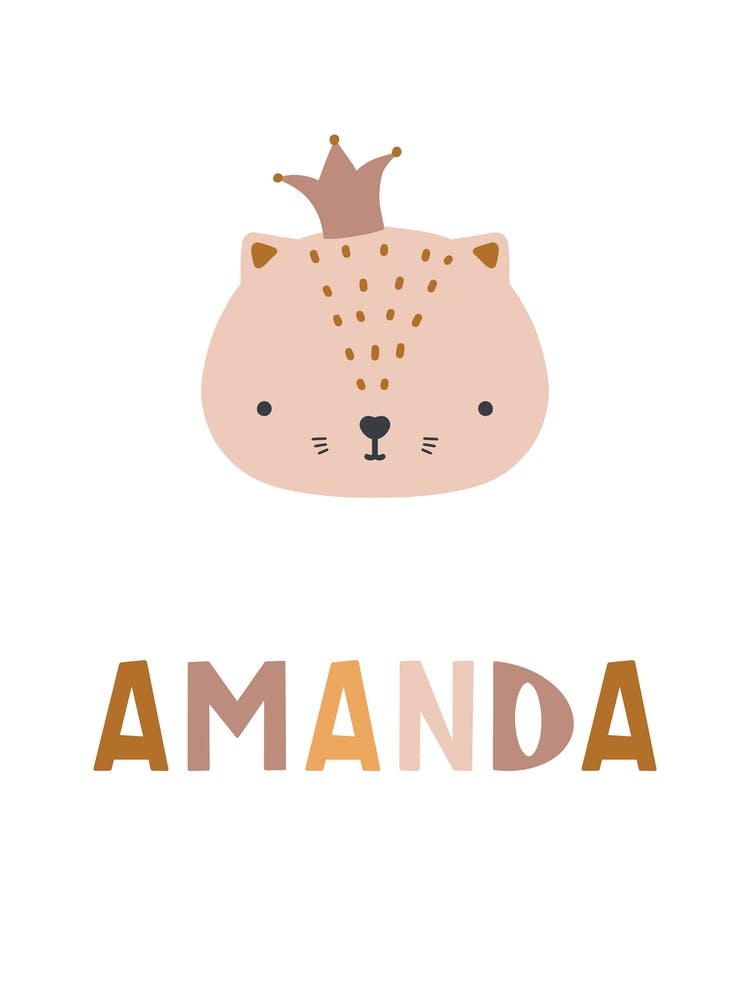 Cute Kitty, Amanda Lettering, Baby