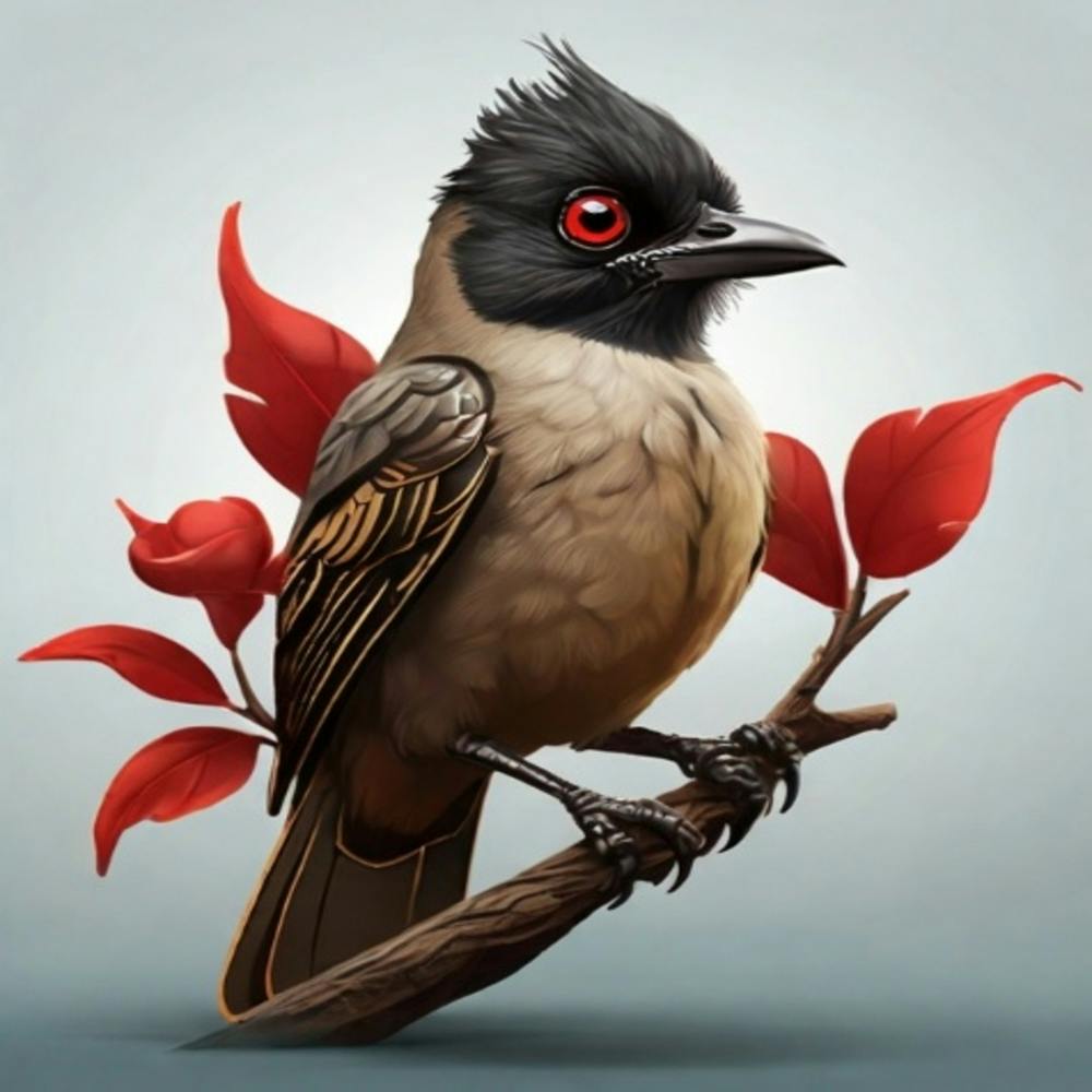 Bird With Red Eyes