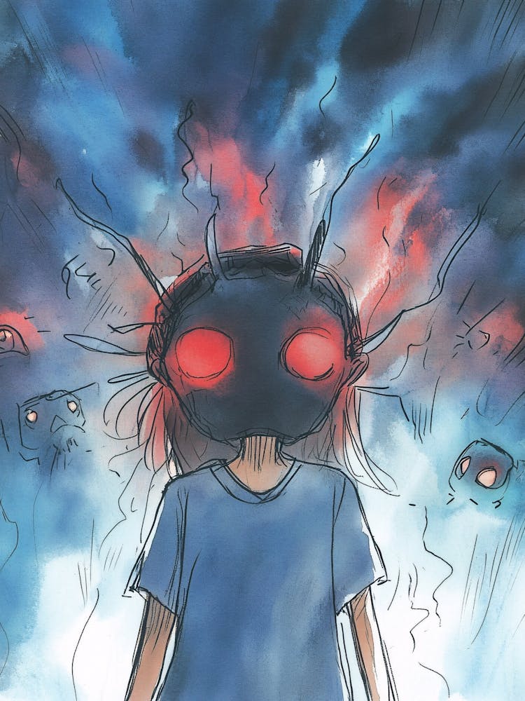 Inner Demons - Girl In A Mask