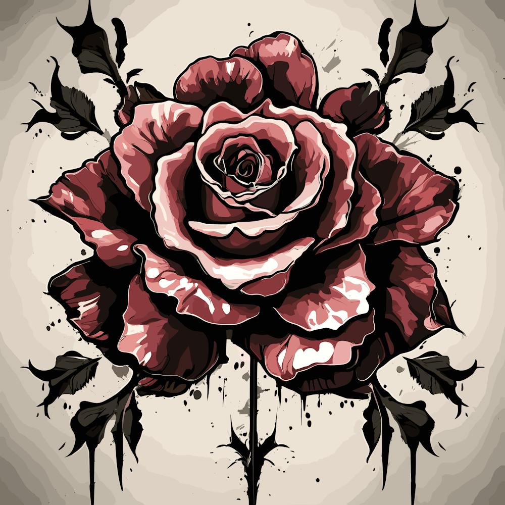 Tatouage de Rose