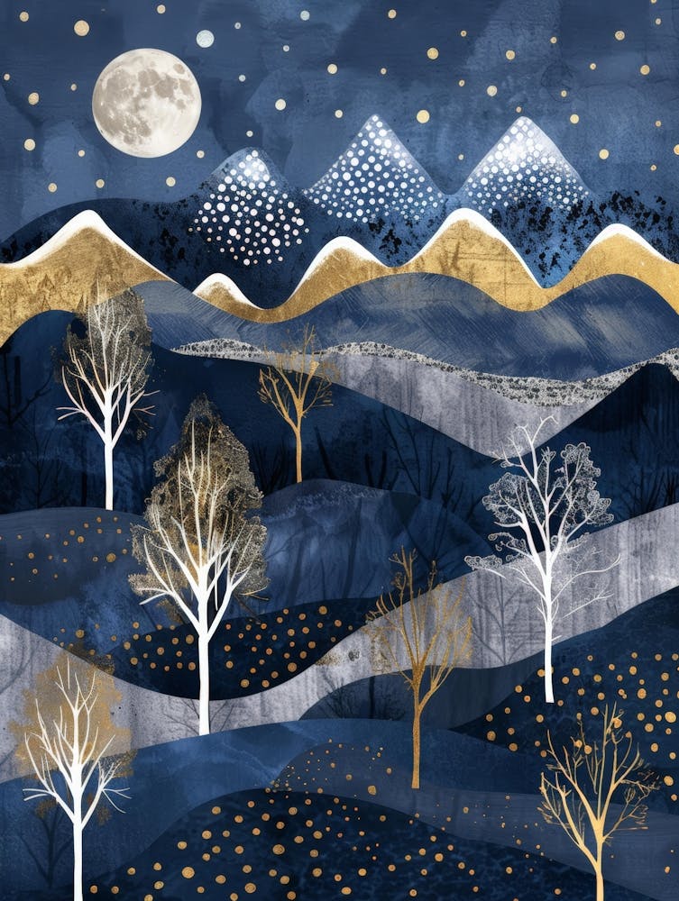 Night In The Mountains