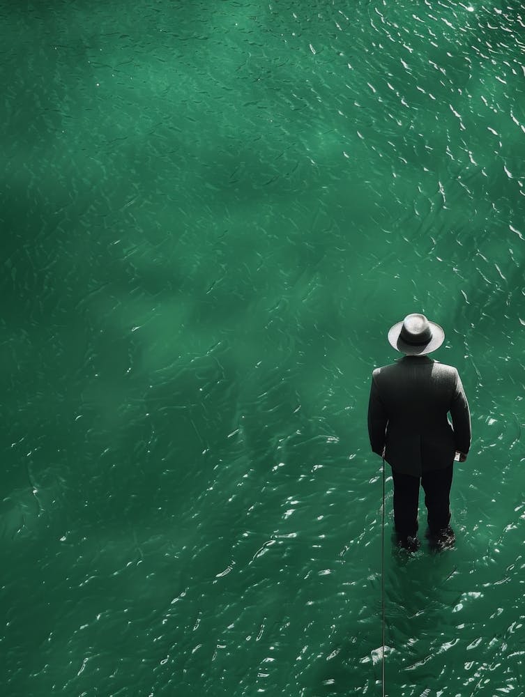 Man In The Water