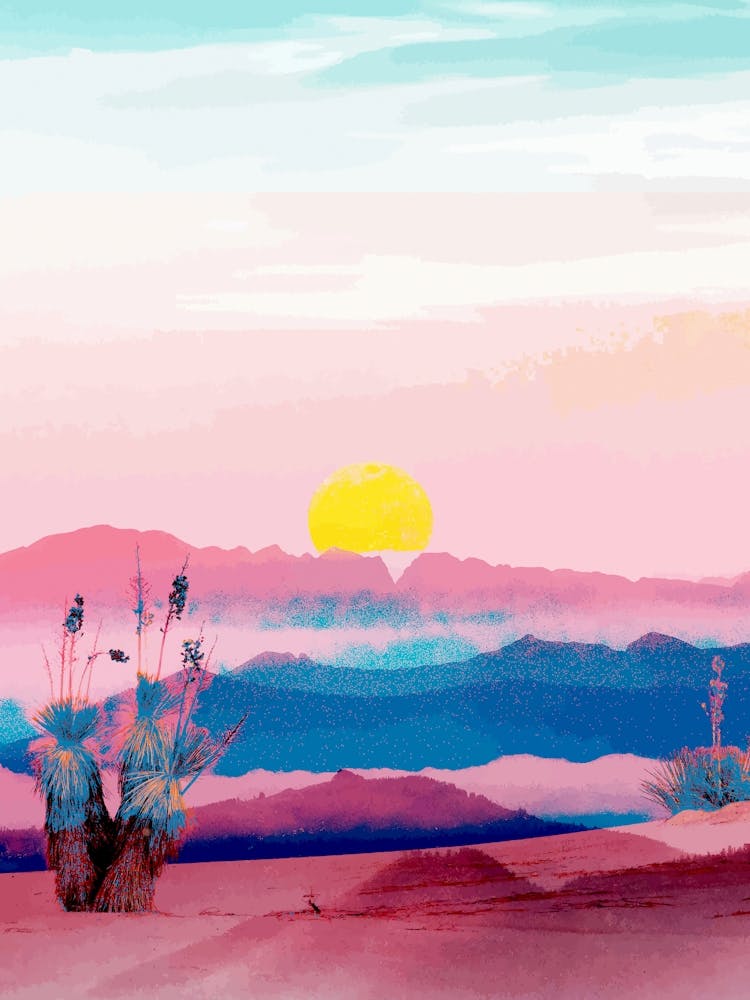 Her Heart Was Made of Liquid Sunsets