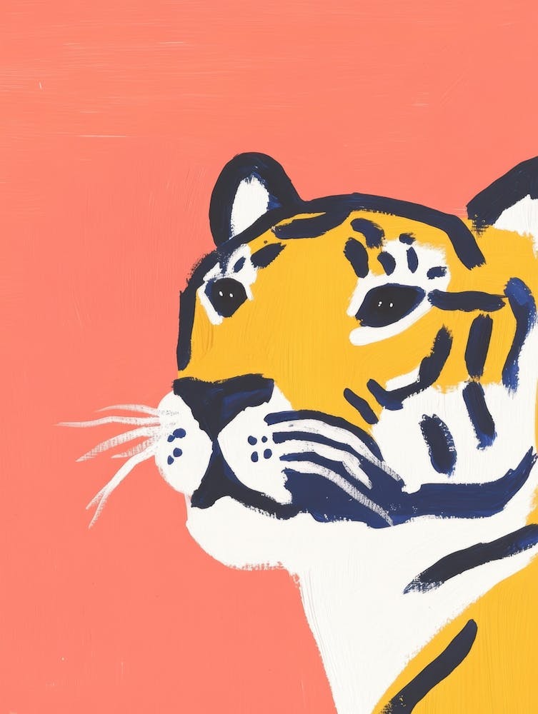 Tiger Canvas Print 5