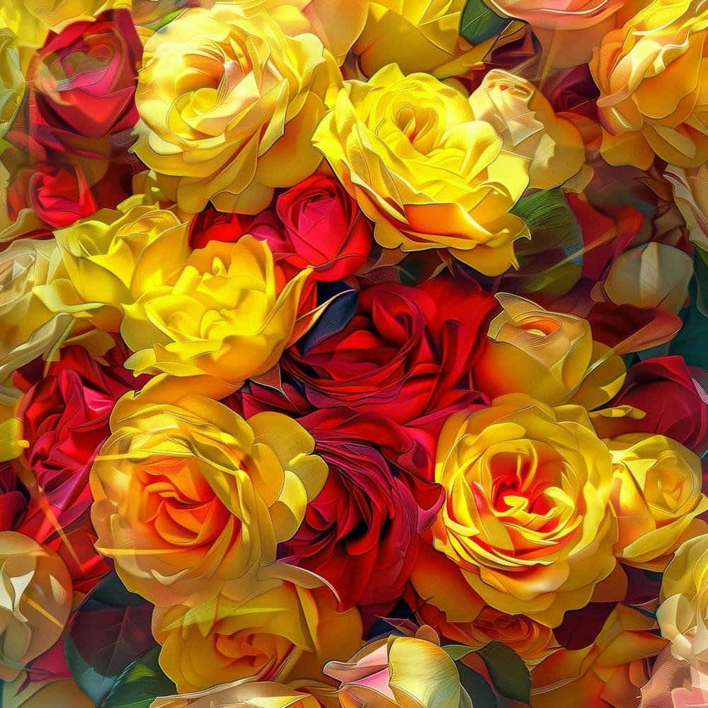Abstract Roses 3