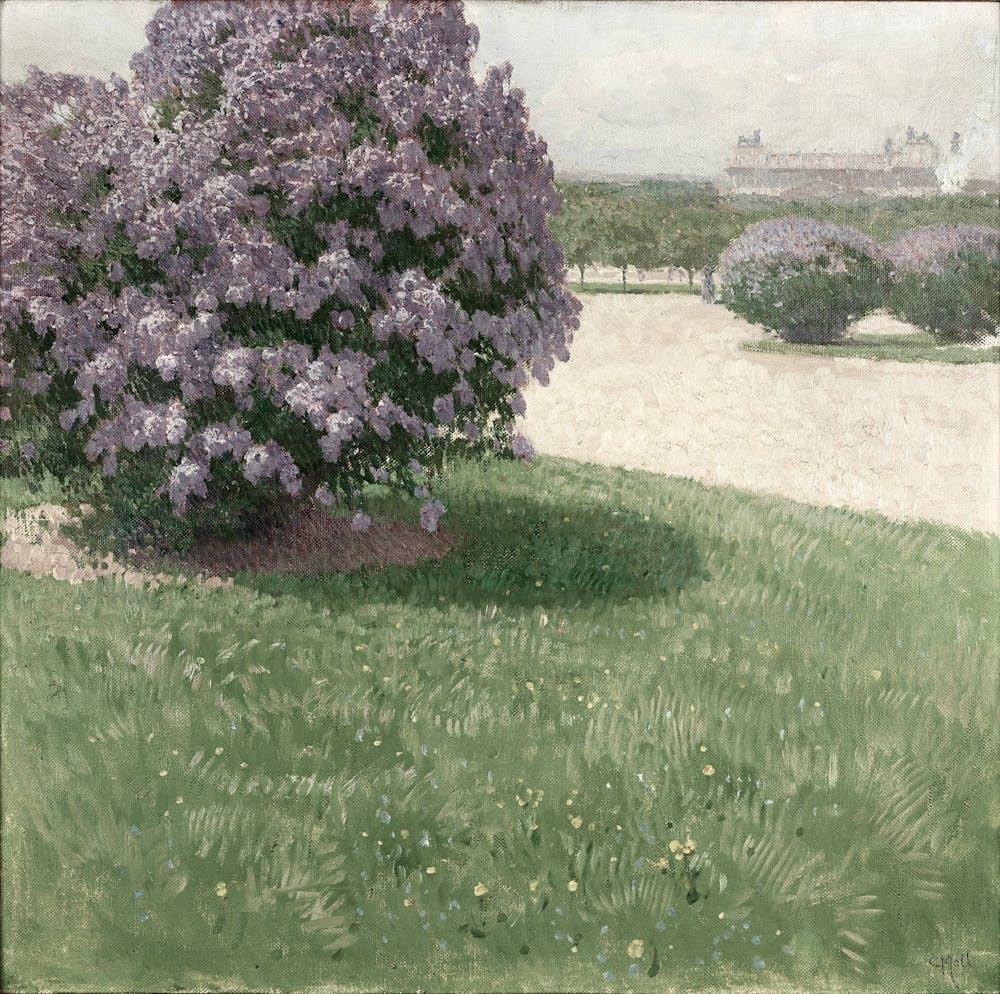 Lilacs In The Park