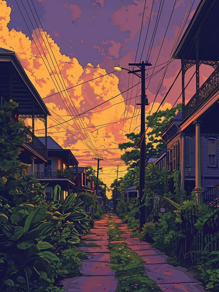 Garden District Pop Art 1