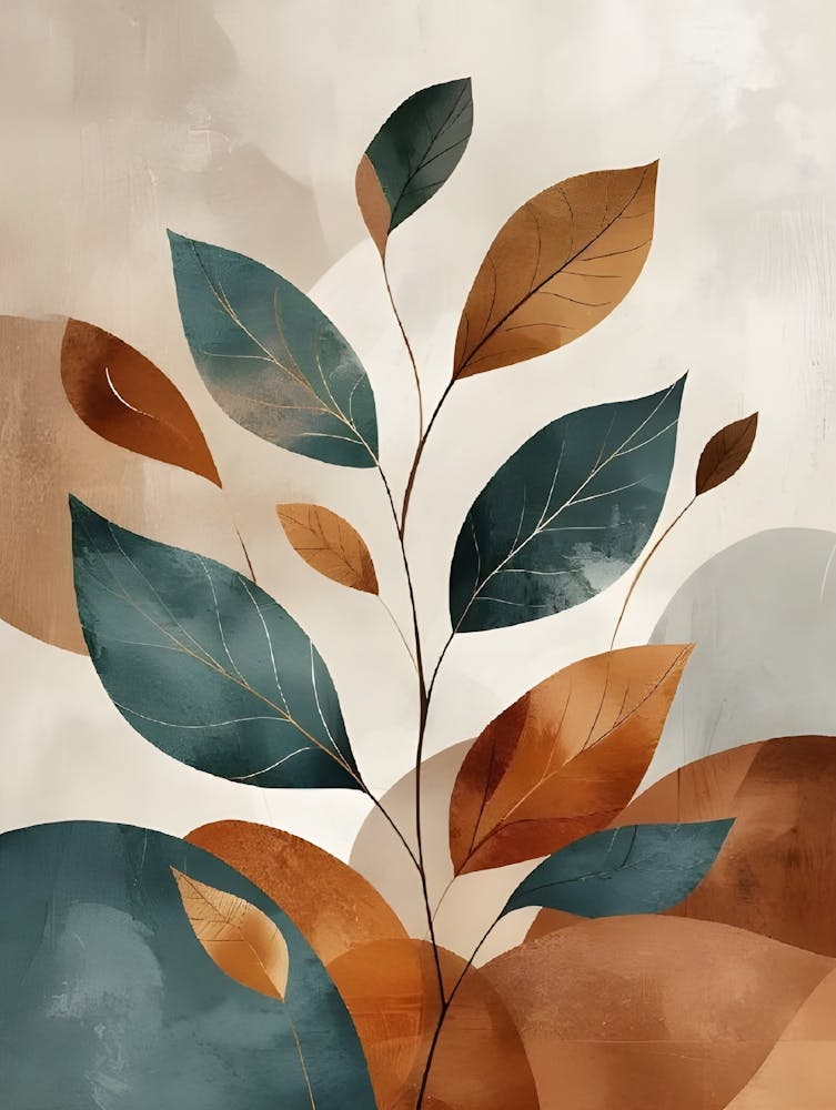 Leaves Canvas Print 2