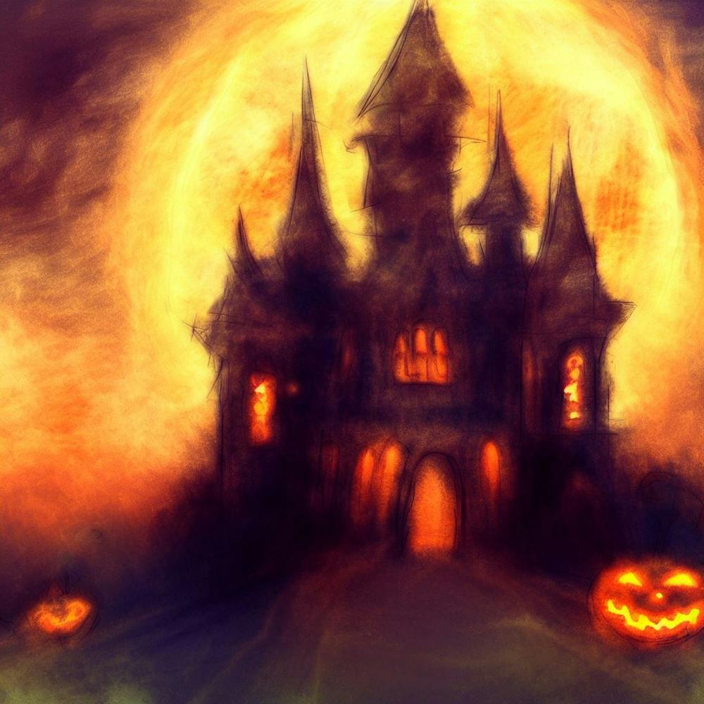 Halloween Schloss