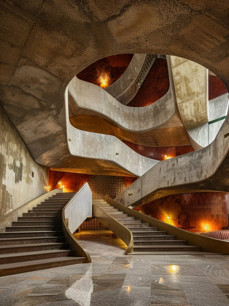 Architectural Photography Works, Large Scenes, Cultural Architecture, Wide Angle, David Chipfeld