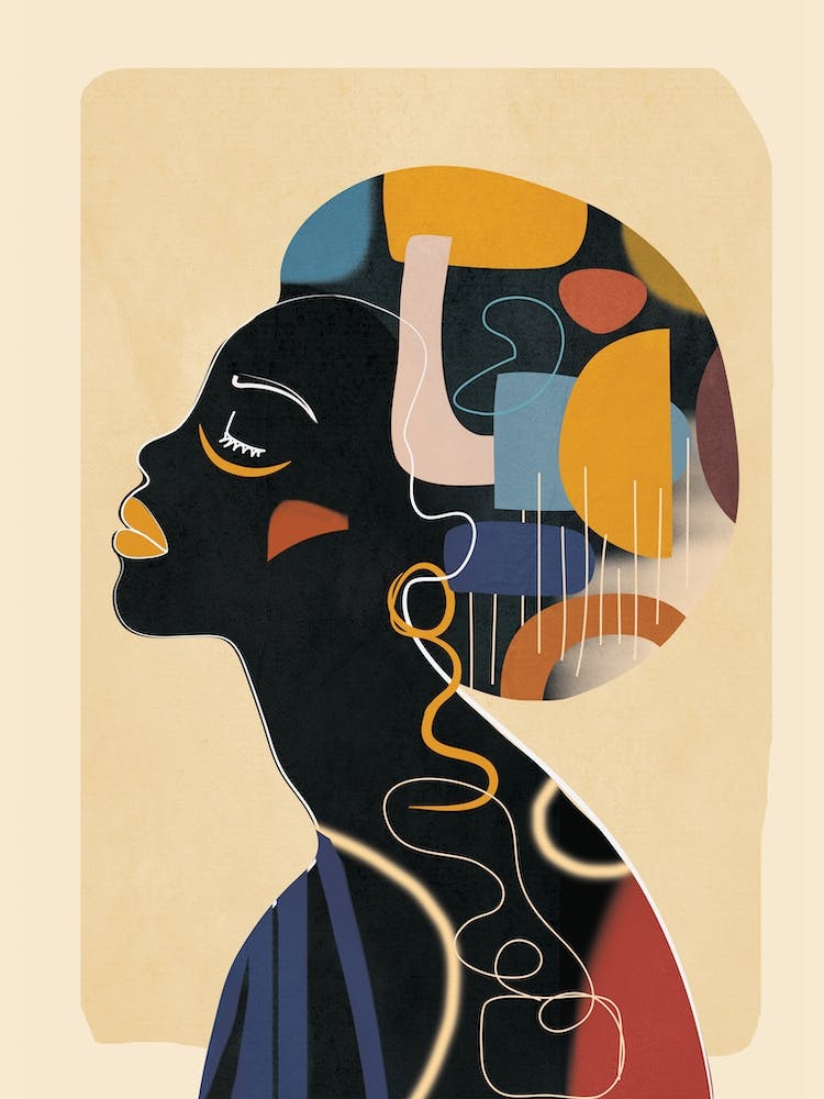Abstract Female Portrait