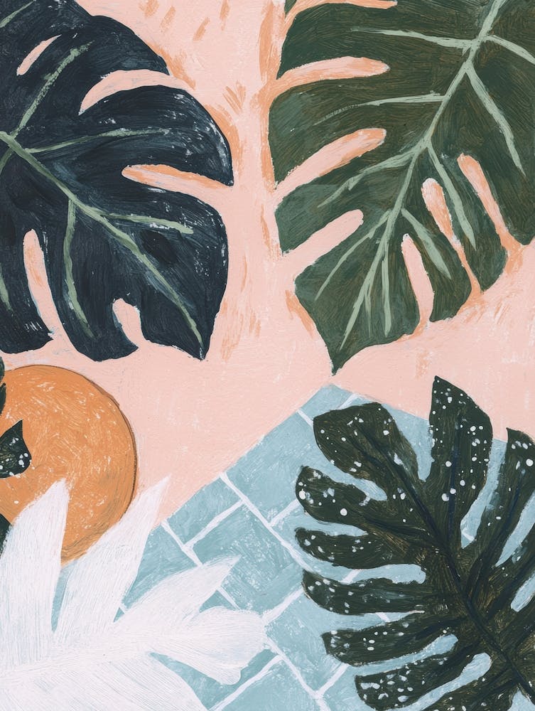 Tropical Leaves 260