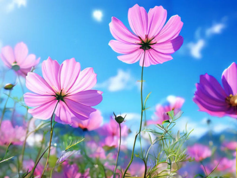 Cosmos Flowers 2
