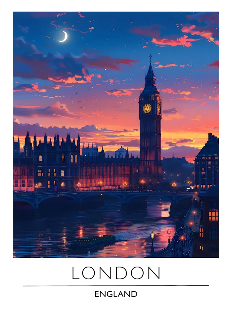 London At Sunset 1