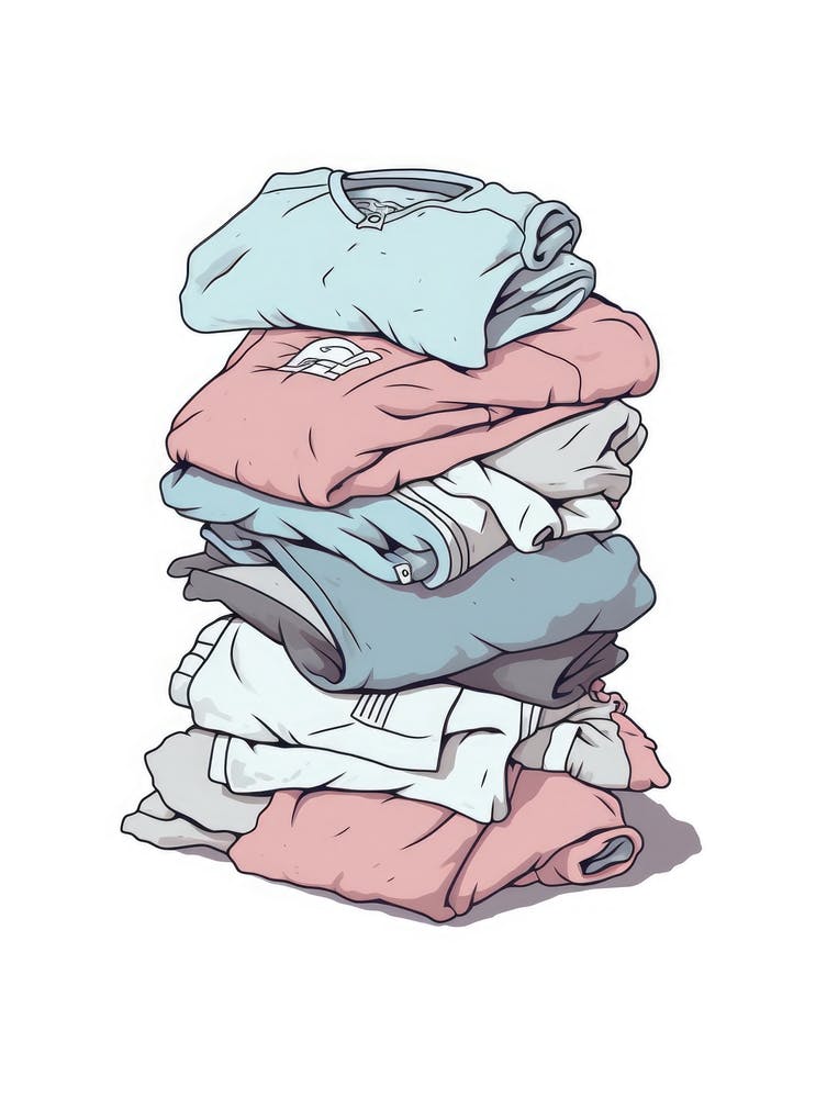 Stack Of T - Shirts