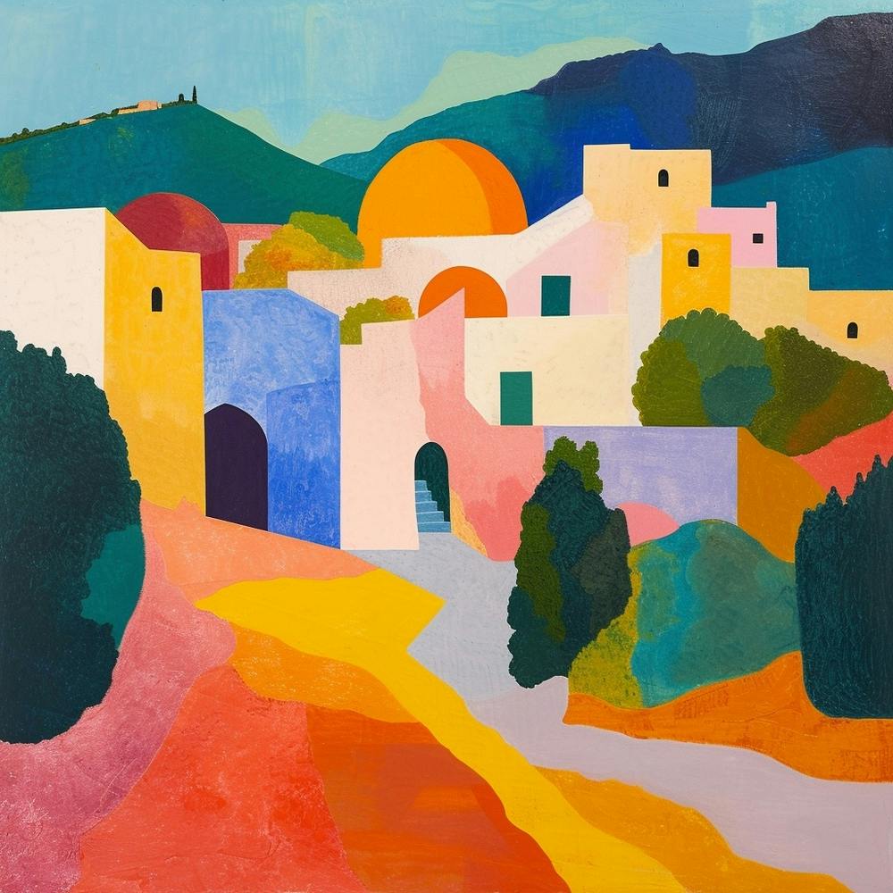 Abstract Travel Collection Tunisia 3