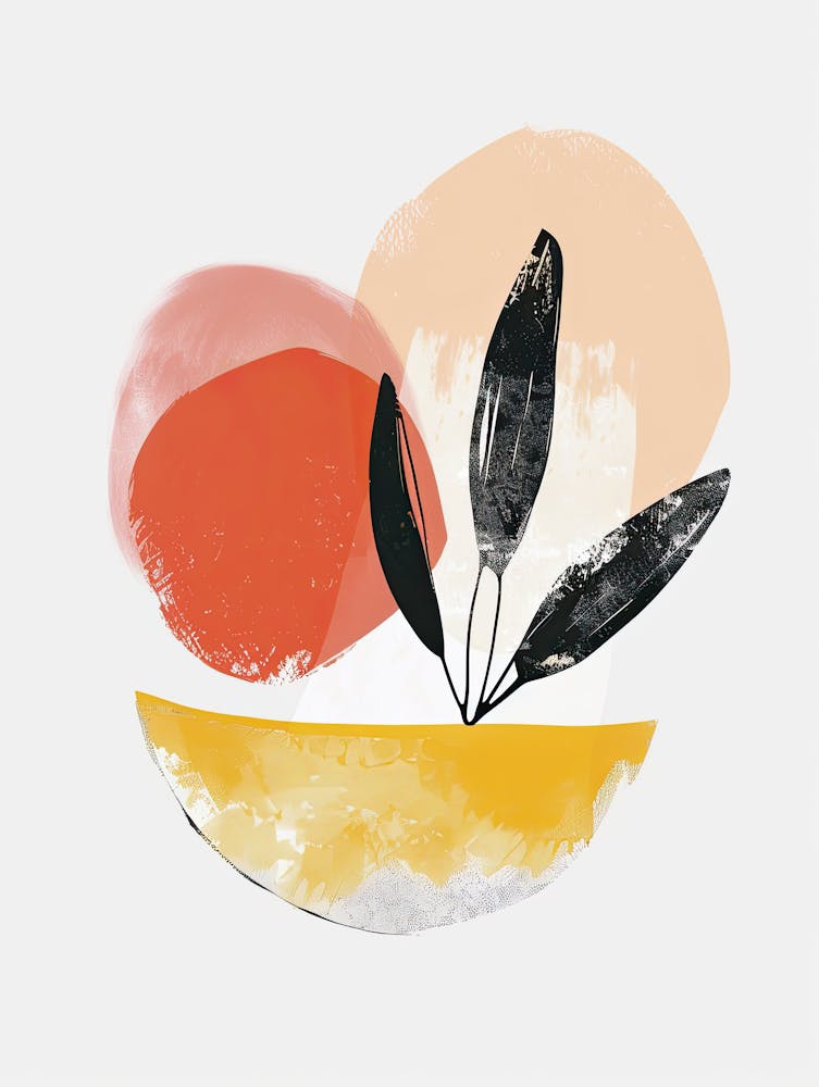 Golden Hues Beneath Atomic Grace Mid Century Style