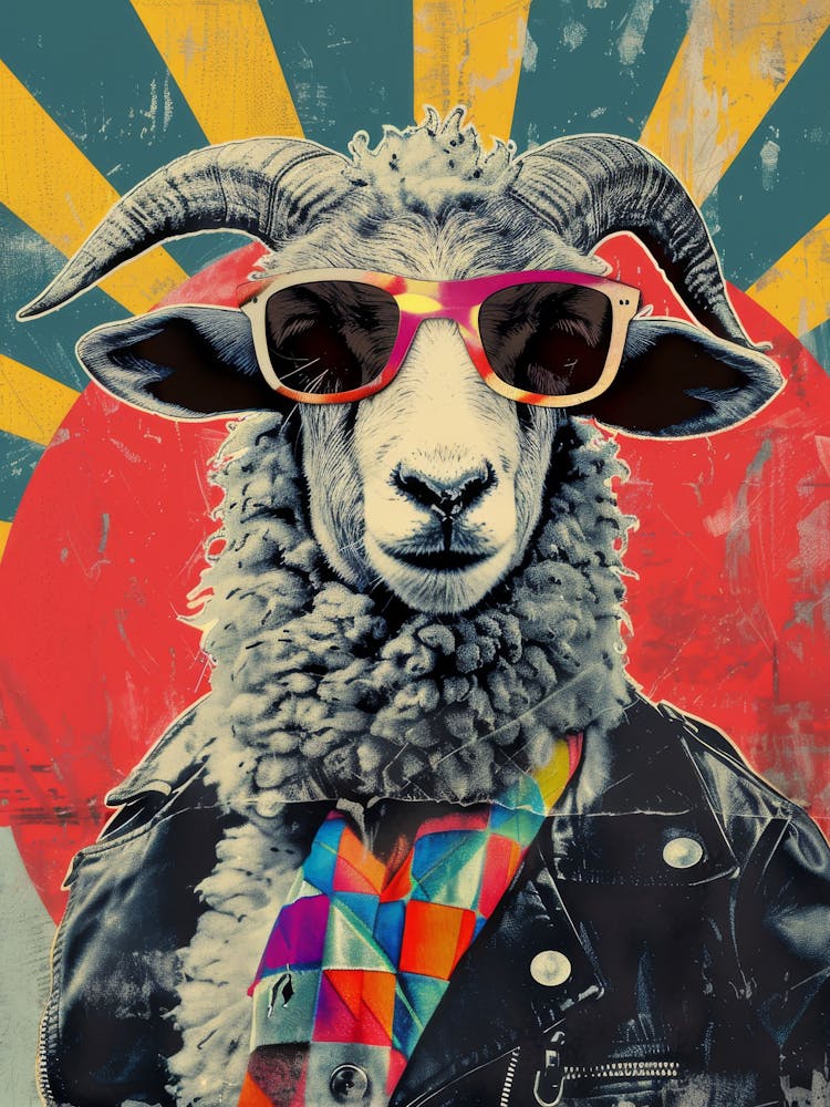 Sheep In Sunglasses