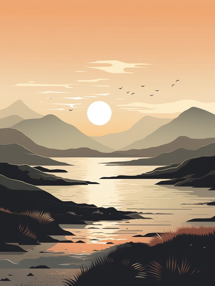 The Isle Of Arran Scotland 4 Hiking Trail Landscape