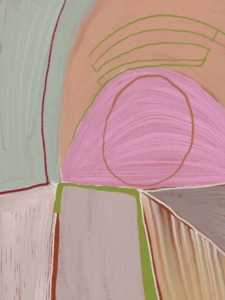 Large Abstract Painting untitled