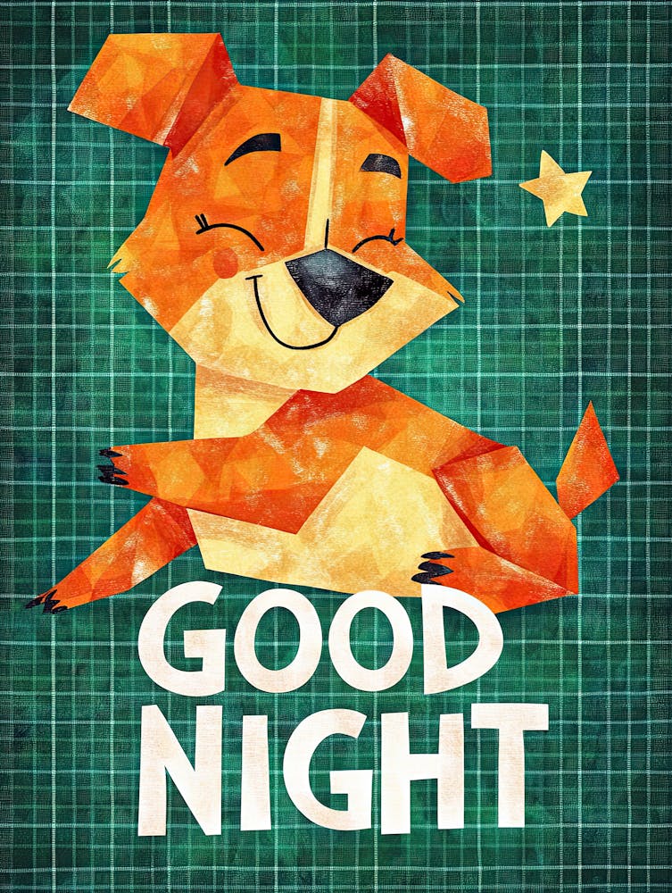Warm Paws Good Night Children S Prints & Kids Posters