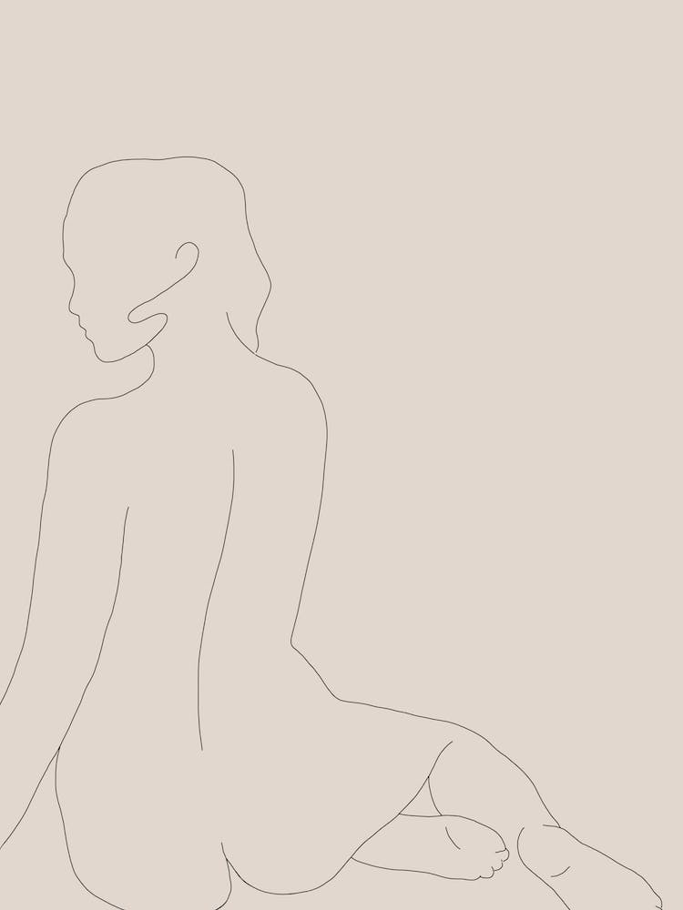 Female Figure 2 Line