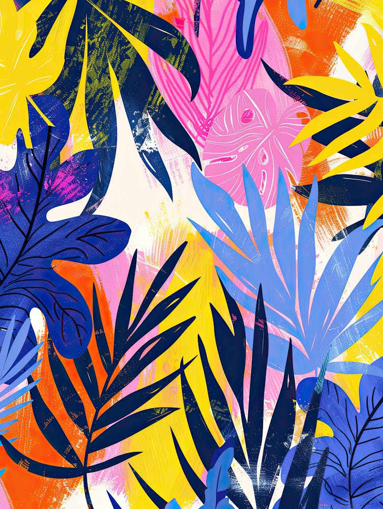 Luminous Garden Matisse Style