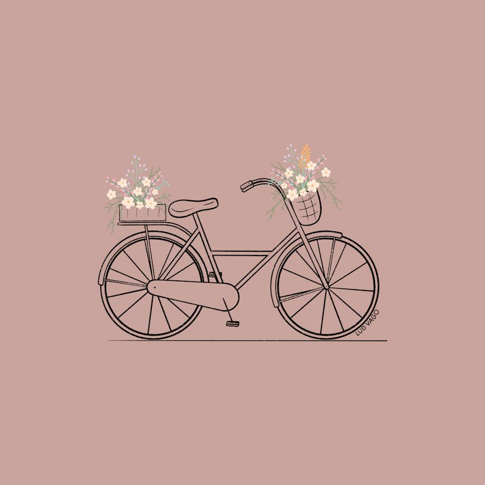 Bicycle With Flowers