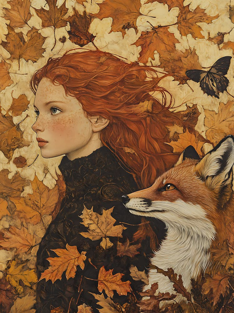 Fox And Girl 4
