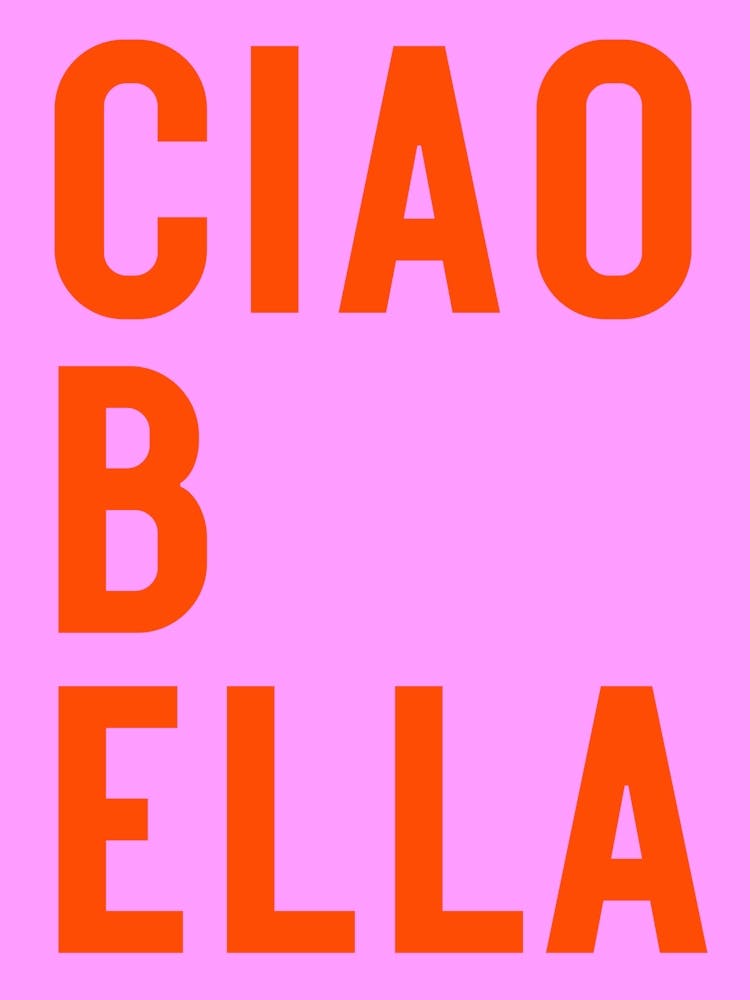 Ciao Bella - pink/orange