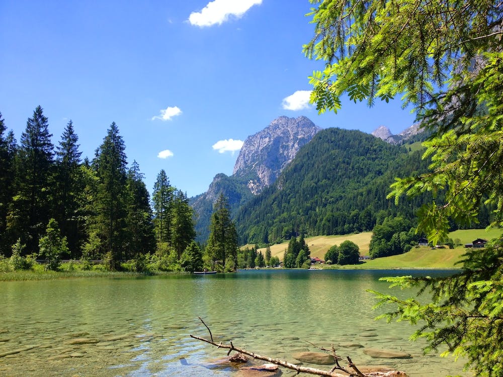 Lake In The Alps 1