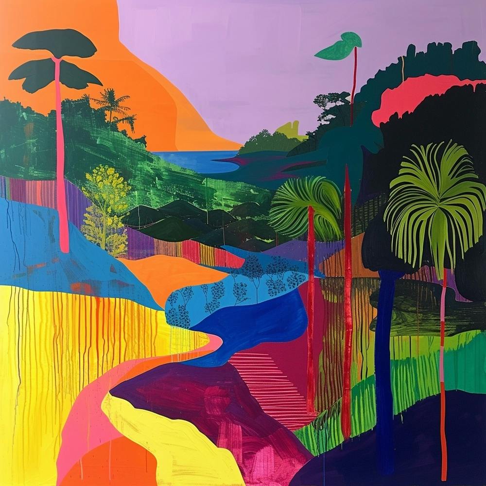 Abstract Travel Collection Gabon 1