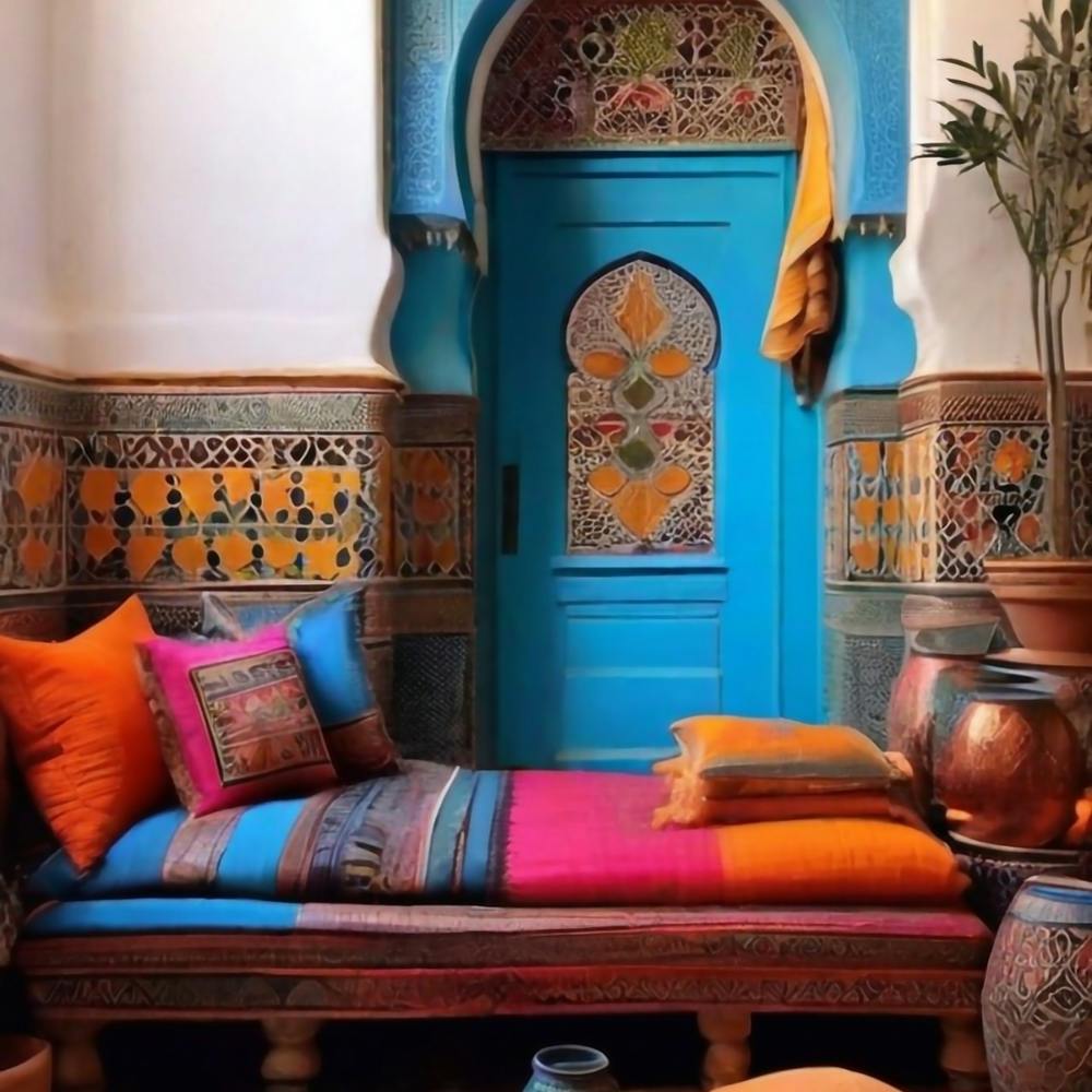 Moroccan Living Room