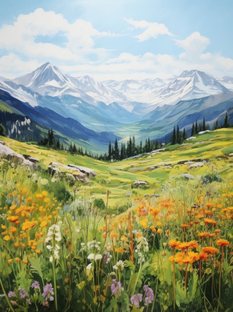 Wildflowers In The Mountains 4