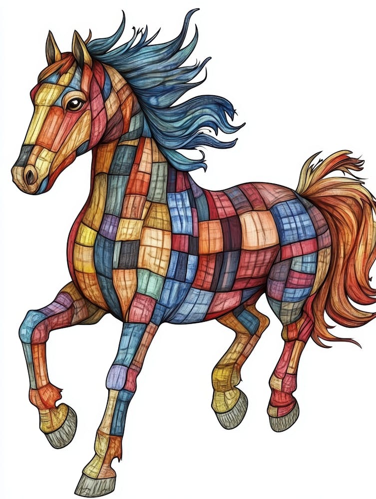 Patchwork Horse