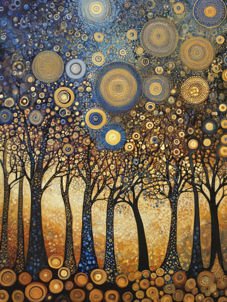 Trees At Night