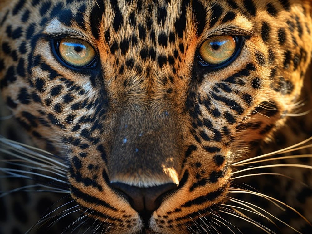 African Leopard Close Up Realism 3
