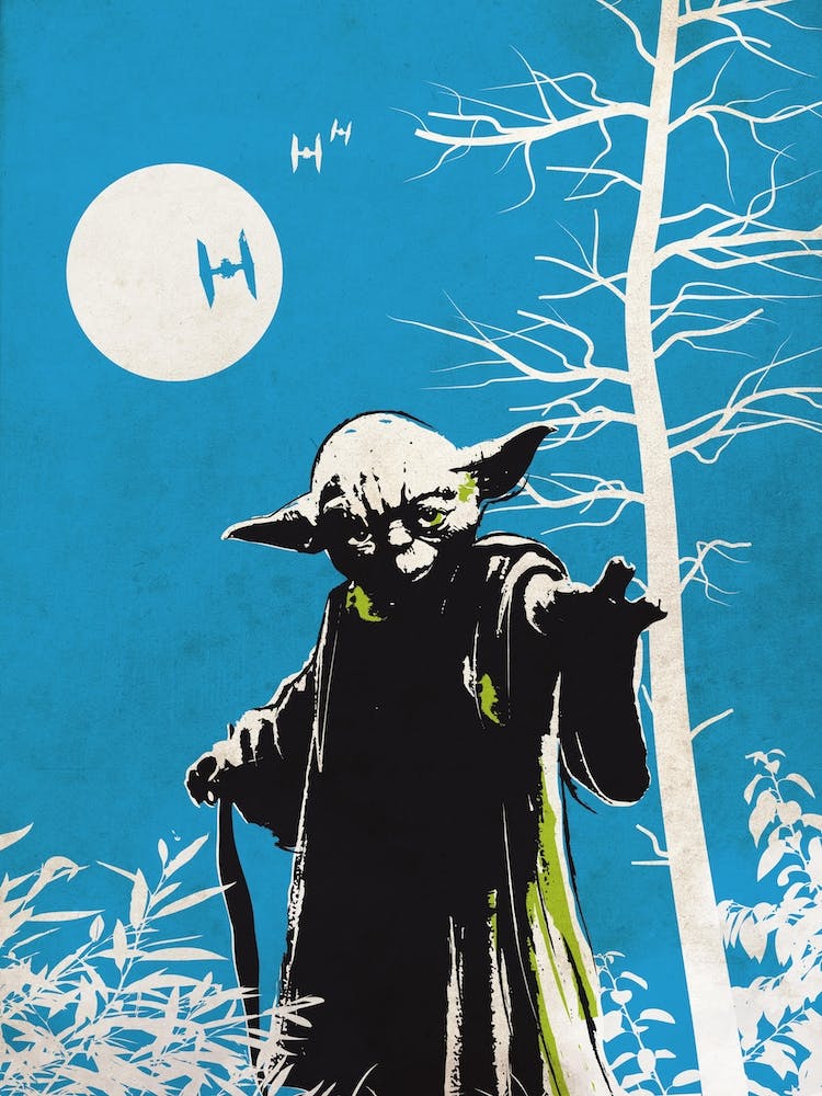 Retro Yoda