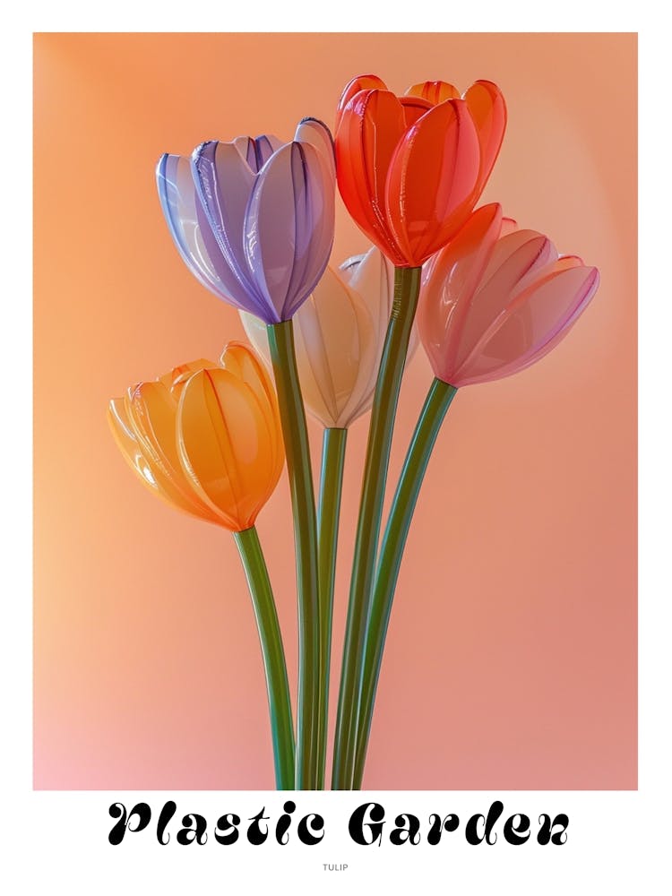 Dreamy Inflatable Flowers Poster Tulip 4