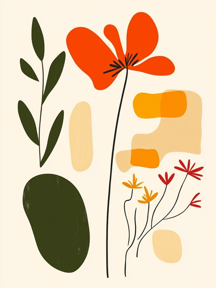 Abstract Floral Painting 50