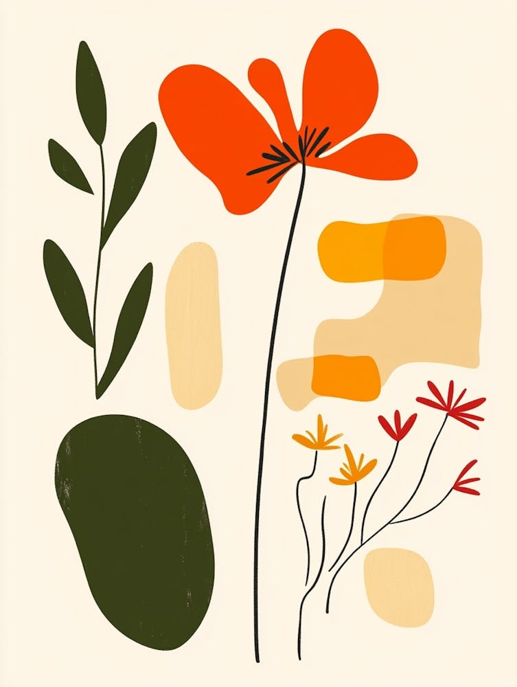 Abstract Floral Painting 50