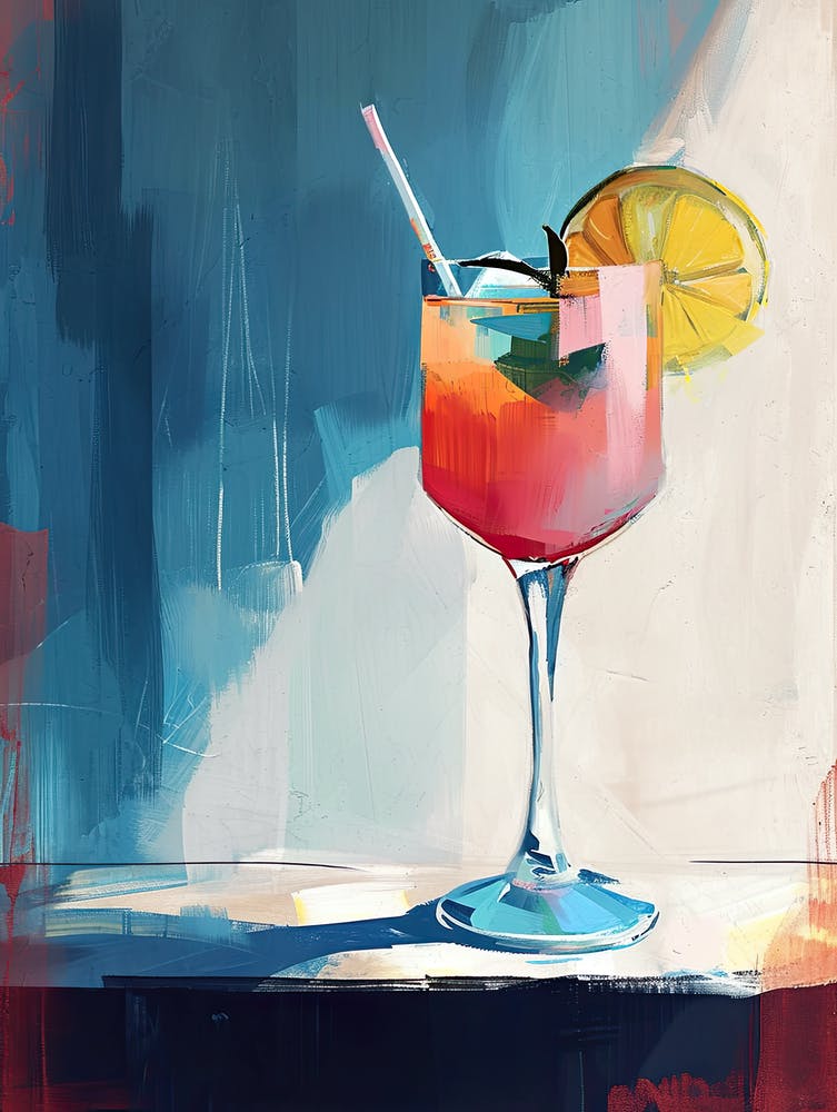Atomic Ambrosia: Mid-Century Bliss Coctail