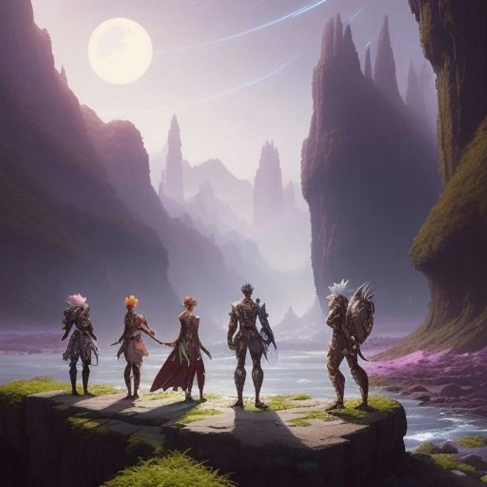 A Grand Fantastical Landscape