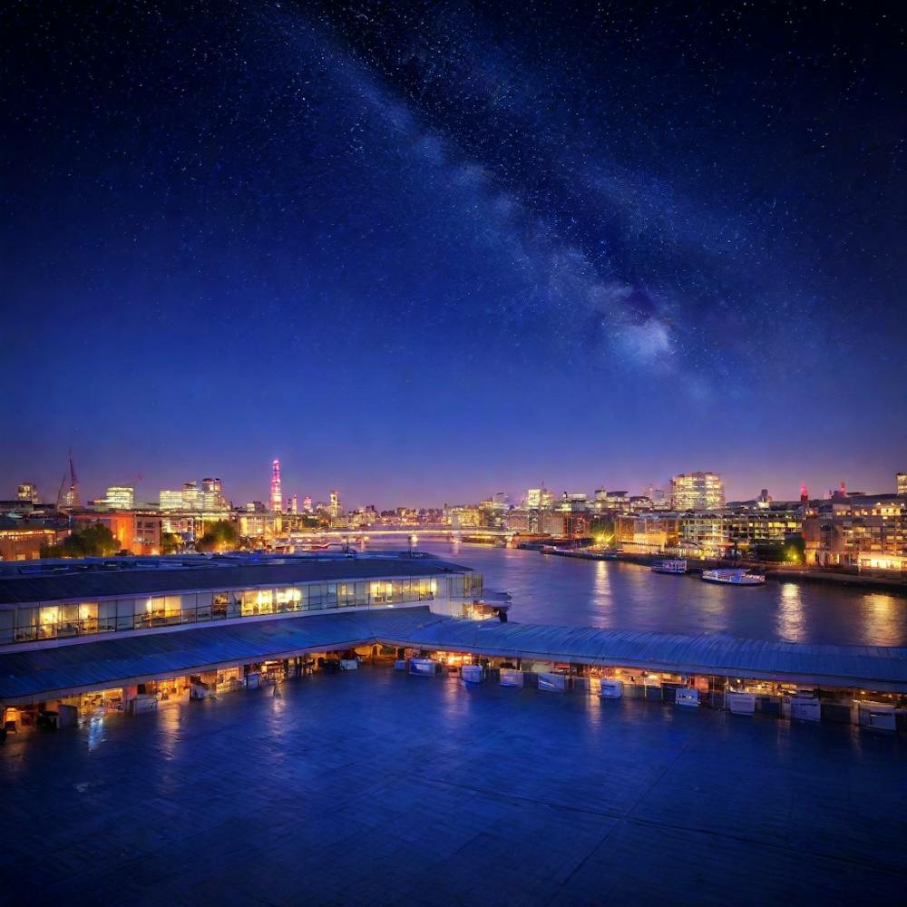 London Skyline At Night
