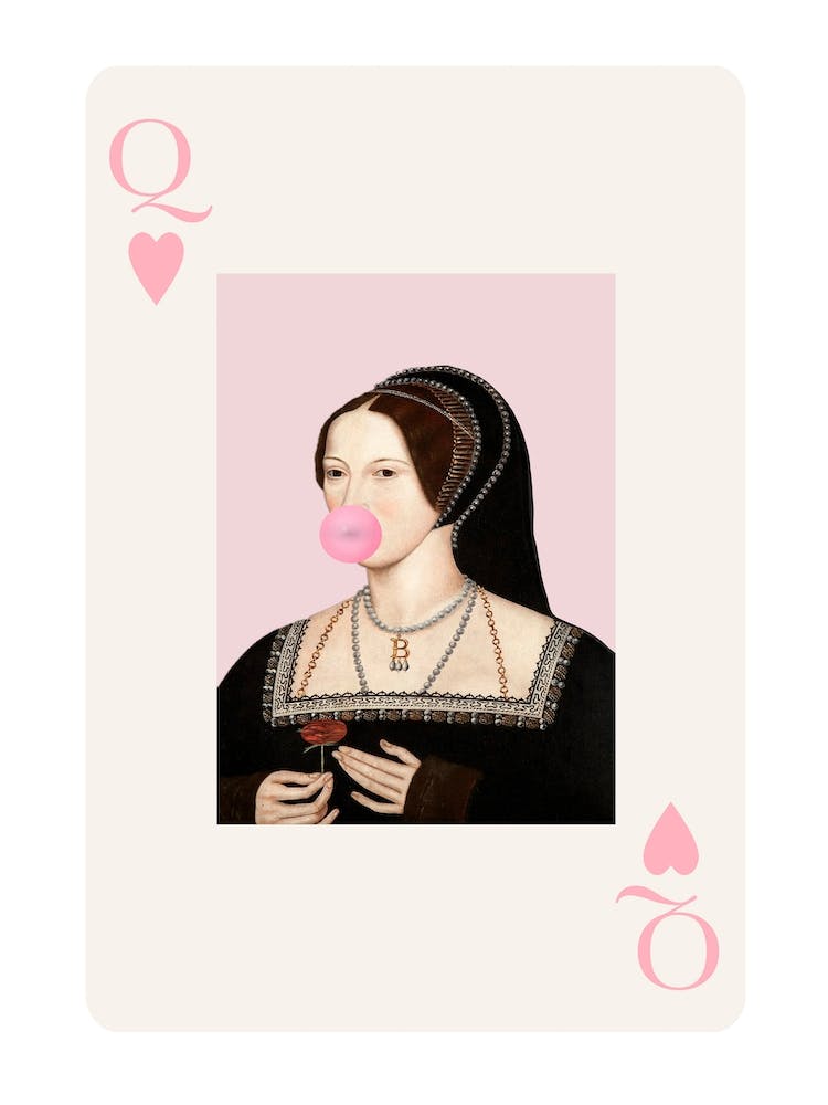 Anne Playing Card